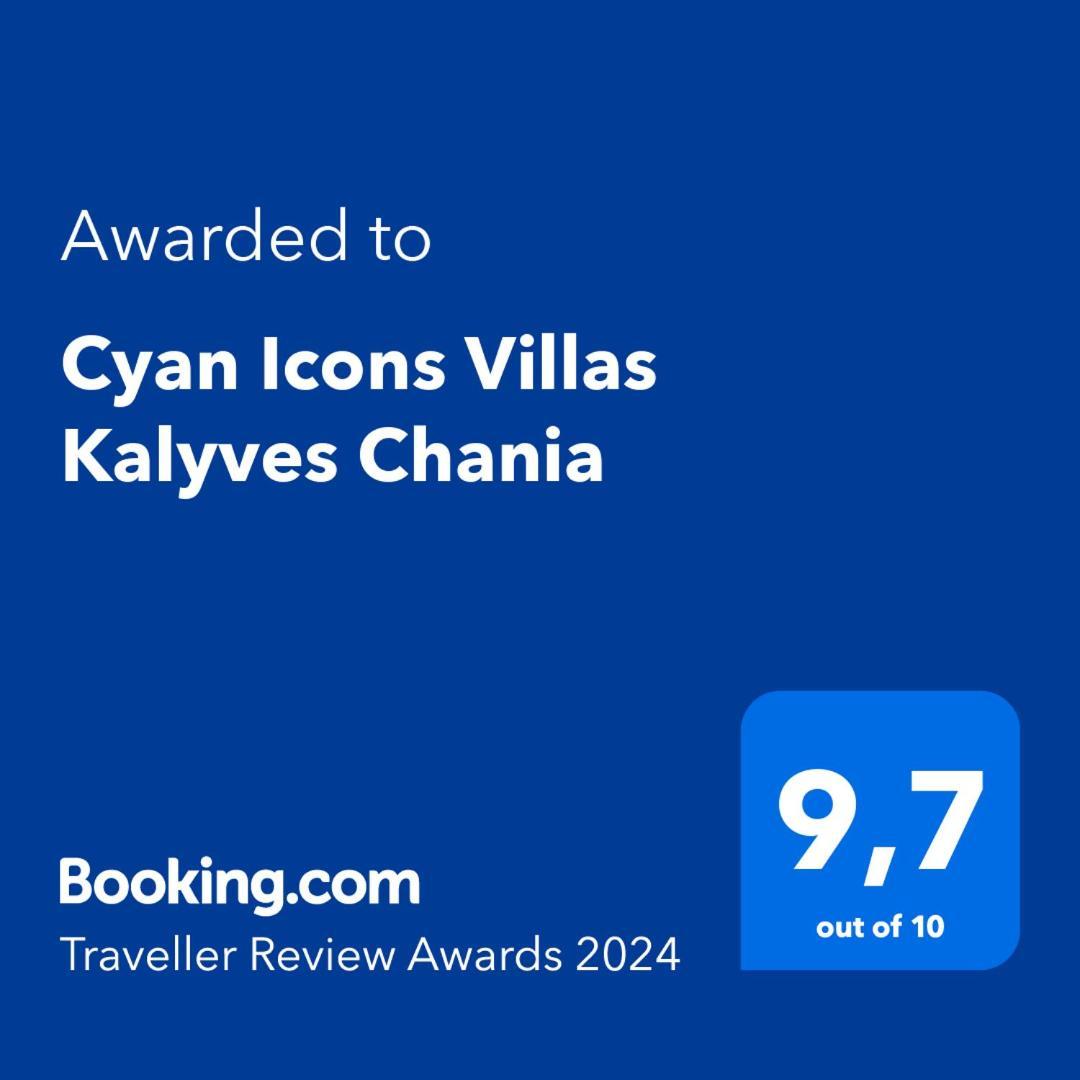 Cyan Icons Villas Kalyves Chania 외부 사진